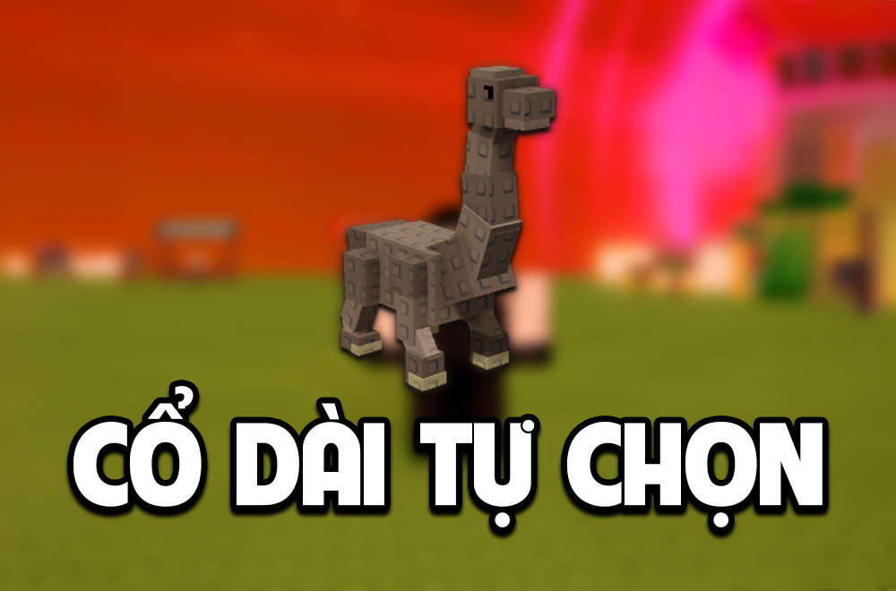 BRONTOSAURUS (CỔ DÀI) TỰ CHỌN